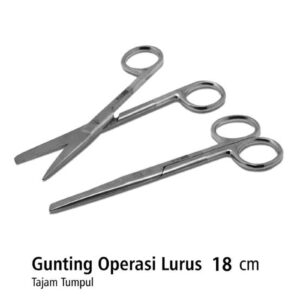 Gunting Operasi Bedah Jaringan 18cm Marwa