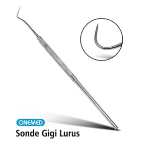 Instrument Dental Sonde Lurus Onemed