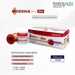 Derma Plast Zinc Oxide Tape 2,5cm x 1mm Onehealth